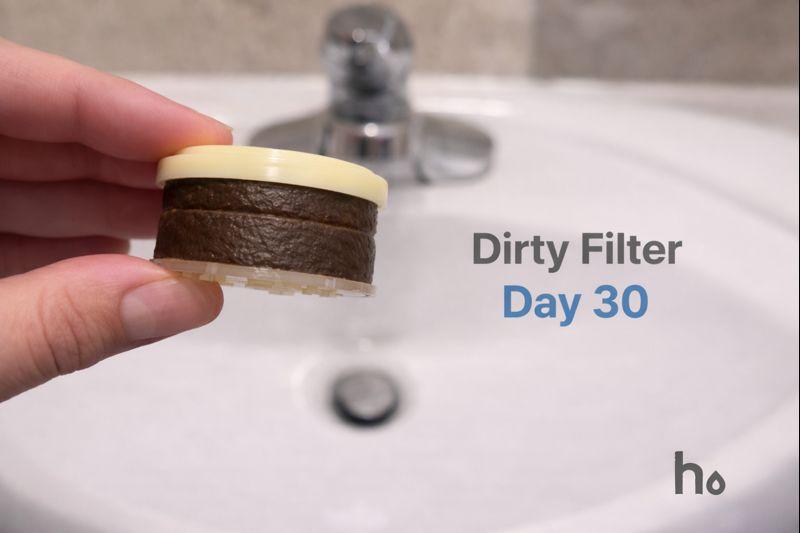 Used filter after 30 days