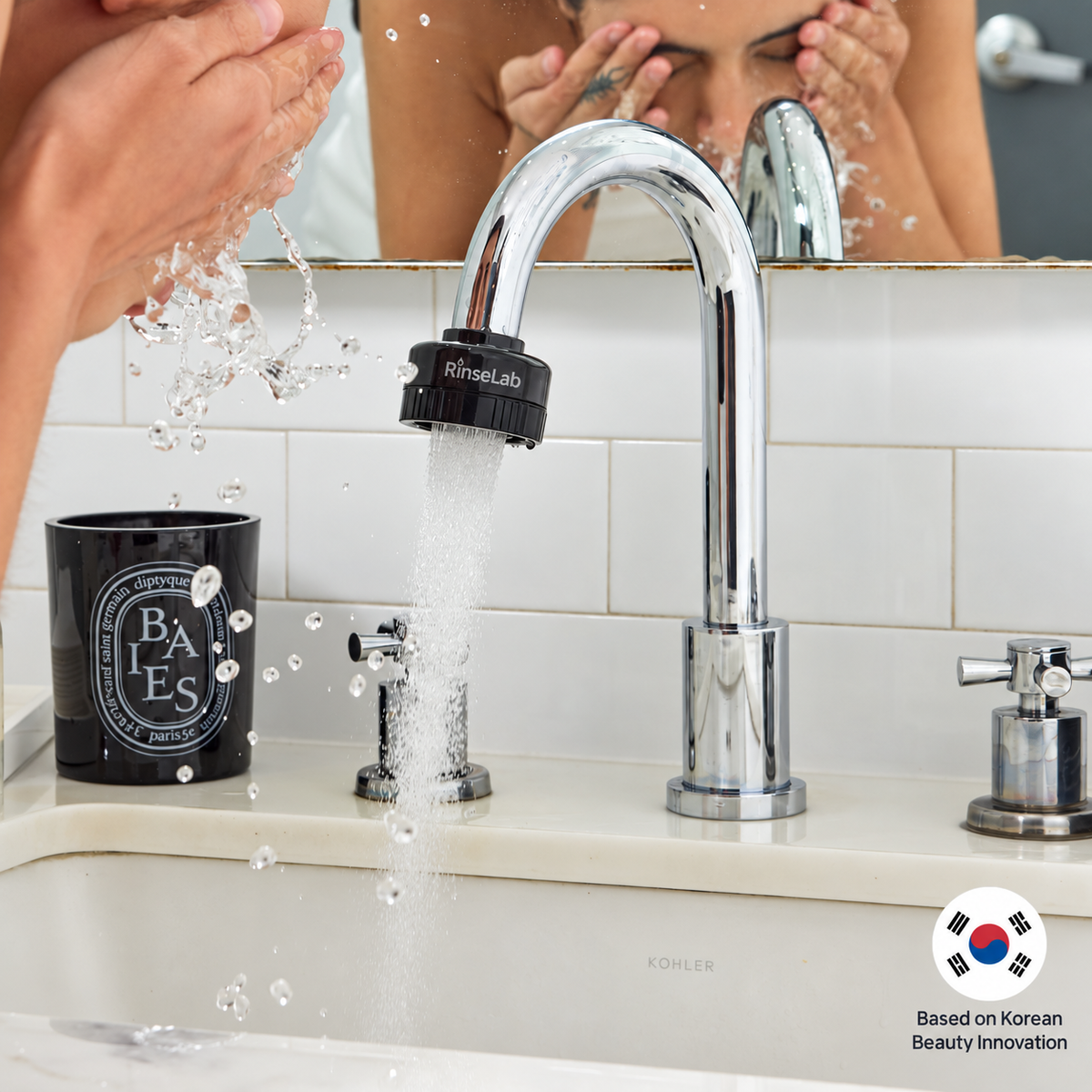 RinseLab Sink Skincare Filter — Korean beauty innovation